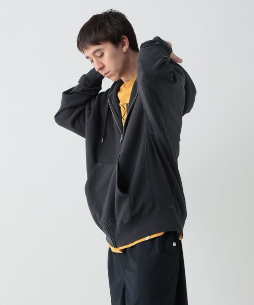 GEORGE'S(ジョージズ)の「加工オーバーZIPパーカー(パーカー・メンズ・レッド/スミクロ・MEDIUM/LARGE)」の10枚目の写真