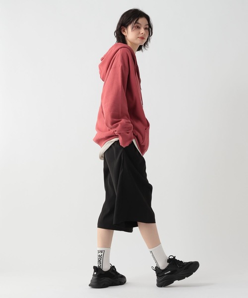 GEORGE'S(ジョージズ)の「加工オーバーZIPパーカー(パーカー・メンズ・レッド/スミクロ・MEDIUM/LARGE)」の16枚目の写真