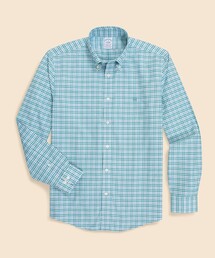 ストレッチオックスフォード GFロゴ シーズナルパターン カジュアルシャツ Regular Fit
