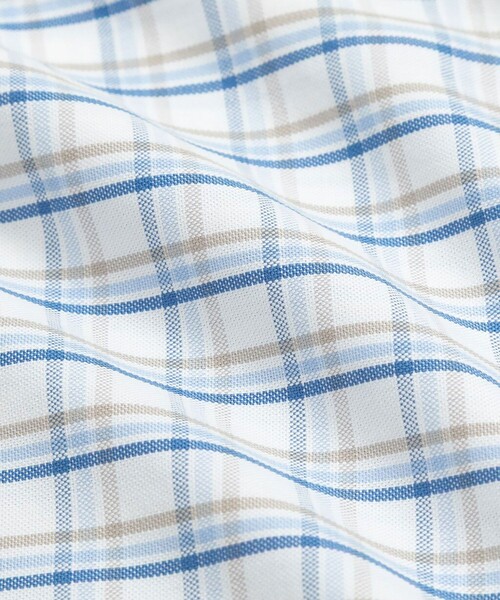 BROOKS BROTHERS(ブルックスブラザーズ)の「ストレッチオックスフォード GFロゴ シーズナルパターン カジュアルシャツ Regular Fit(シャツ/ブラウス・メンズ・ライトブルー/グリーン/ホワイト×レッド・LARGE/MEDIUM/X-LARGE/SMALL/X-SMALL)」の5枚目の写真