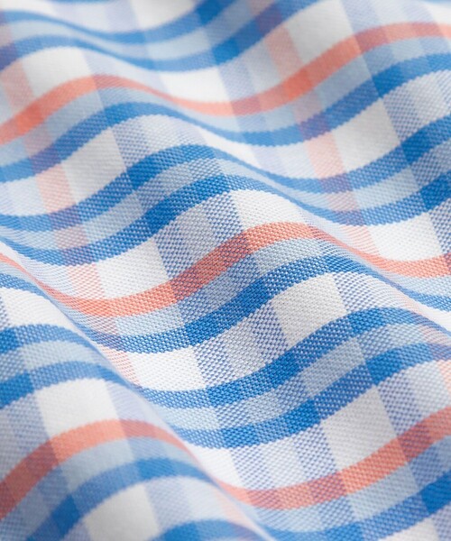 BROOKS BROTHERS(ブルックスブラザーズ)の「ストレッチオックスフォード GFロゴ シーズナルパターン カジュアルシャツ Regular Fit(シャツ/ブラウス・メンズ・ライトブルー/グリーン/ホワイト×レッド・LARGE/MEDIUM/X-LARGE/SMALL/X-SMALL)」の17枚目の写真