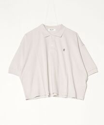 GYMPHLEX（ジムフレックス）の「Gymphlex/ジムフレックス　ポロカラードルマンスリーブプルオーバー　POLO COLLAR DOLMAN SLEEVE PULLOVER　GY-C0447 KKA（ポロシャツ）」