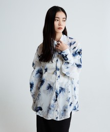 JEANASIS | フラワーシフォンレギュラーシャツ/656732(シャツ/ブラウス)