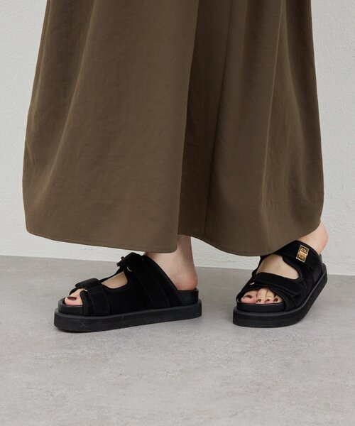 GALLARDAGALANTE(ガリャルダガランテ)の「【2.718】ダブルベルトサンダル(サンダル・レディース・ダークブラウン/ブラック・38/37/36)」の6枚目の写真