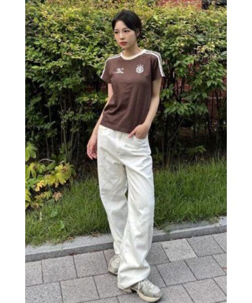 HAVISM（ヘビズム）の「W LLF UNIFORM S/S TEE(BROWN)（Tシャツ/カットソー・レディース・その他・ONE SIZE）」の11枚目の写真