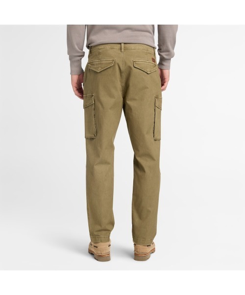 Timberland（ティンバーランド）の「ガーメント ダイ カーゴ パンツ メンズ（カーゴパンツ・メンズ・カーキ・30inch/34inch/32inch）」の4枚目の写真