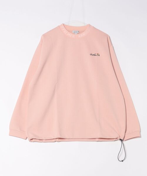 Arnold Palmer(アーノルドパーマー)の「シルキーポンチ シェア ヘムスピンドル ロングTシャツ(Tシャツ/カットソー・レディース・ピンク/ホワイト/ネイビー・LL/L/M/S/XS)」の19枚目の写真