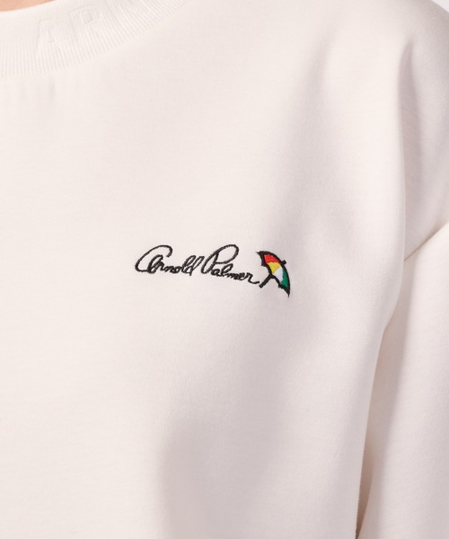 Arnold Palmer(アーノルドパーマー)の「シルキーポンチ シェア ヘムスピンドル ロングTシャツ(Tシャツ/カットソー・レディース・ピンク/ホワイト/ネイビー・LL/L/M/S/XS)」の14枚目の写真