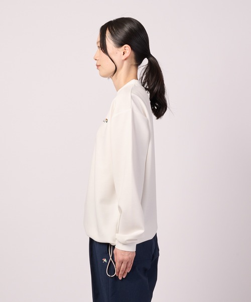 Arnold Palmer(アーノルドパーマー)の「シルキーポンチ シェア ヘムスピンドル ロングTシャツ(Tシャツ/カットソー・レディース・ピンク/ホワイト/ネイビー・LL/L/M/S/XS)」の11枚目の写真