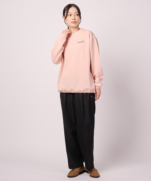 Arnold Palmer(アーノルドパーマー)の「シルキーポンチ シェア ヘムスピンドル ロングTシャツ(Tシャツ/カットソー・レディース・ピンク/ホワイト/ネイビー・LL/L/M/S/XS)」の7枚目の写真