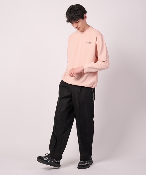 Arnold Palmer(アーノルドパーマー)の「シルキーポンチ シェア ヘムスピンドル ロングTシャツ(Tシャツ/カットソー・レディース・ピンク/ホワイト/ネイビー・LL/L/M/S/XS)」の9枚目の写真