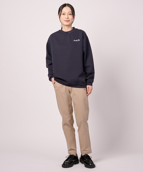 Arnold Palmer(アーノルドパーマー)の「シルキーポンチ シェア ヘムスピンドル ロングTシャツ(Tシャツ/カットソー・レディース・ピンク/ホワイト/ネイビー・LL/L/M/S/XS)」の5枚目の写真
