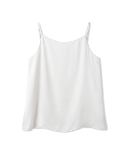 ROPE'（ロペ）の「サテンコンビジャージーキャミソール/イージーケア（キャミソール・レディース・オフホワイト/ブラック・FREE）」の19枚目の写真