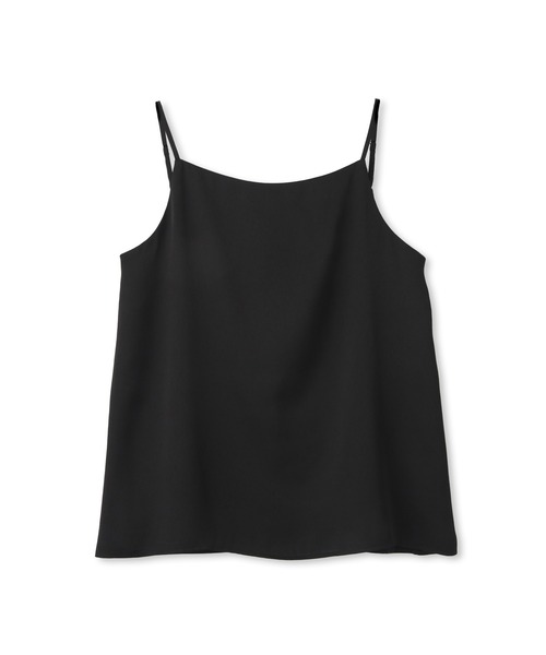 ROPE'（ロペ）の「サテンコンビジャージーキャミソール/イージーケア（キャミソール・レディース・オフホワイト/ブラック・FREE）」の6枚目の写真