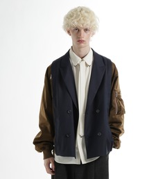 HARE（ハレ）の「MA-1ドッキングジャケット(HARE)（テーラードジャケット）」