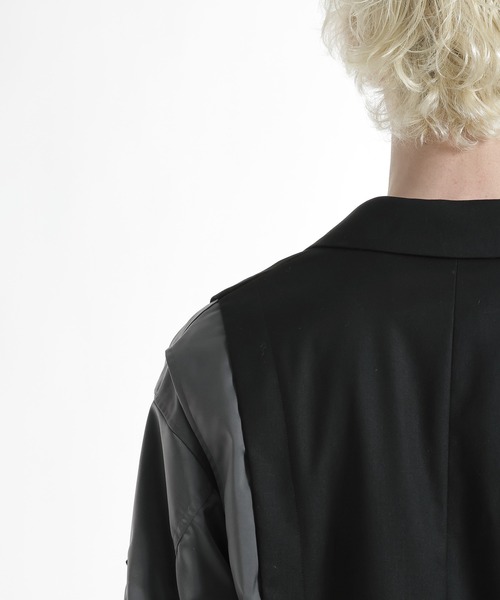 HARE（ハレ）の「MA-1ドッキングジャケット(HARE)（テーラードジャケット・メンズ・ネイビー/ブラック・FREE）」の17枚目の写真