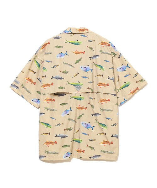 Columbia(コロンビア)の「【別注】Columbia / PFG 総柄シャツ(シャツ/ブラウス・メンズ・ベージュ/ネイビー・SMALL/MEDIUM/LARGE/X-LARGE)」の12枚目の写真