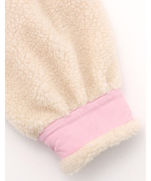 Little sunny bite(リトルサニーバイト)の「【8】【little sunny bite】AVIREX x little sunny bite Boa jacket(ライダースジャケット・レディース・ブラック/アイボリー・MEDIUM/SMALL)」の21枚目の写真