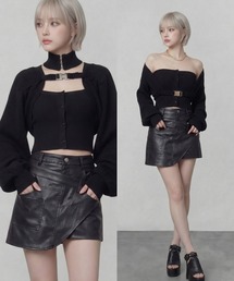 DURAS | メタルバックルベルトカーディガン(カーディガン/ボレロ)