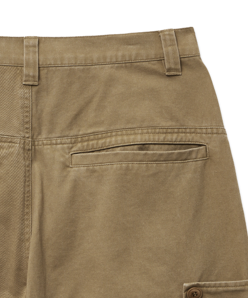 INTEMPOMOOD(インテンポムード)の「ボタンポケットカーゴパンツ_ベージュ(その他パンツ・レディース・ベージュ・MEDIUM/LARGE/X-LARGE)」の14枚目の写真