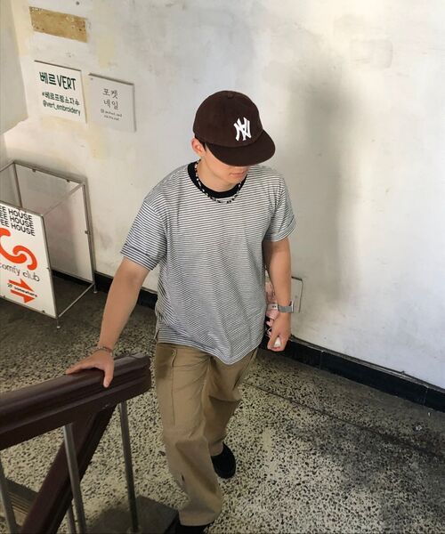 INTEMPOMOOD(インテンポムード)の「ボタンポケットカーゴパンツ_ベージュ(その他パンツ・レディース・ベージュ・MEDIUM/LARGE/X-LARGE)」の7枚目の写真
