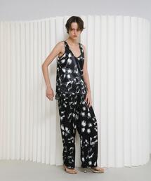 LAATO | black flower pants(その他パンツ)