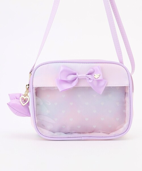 ANY(エニィ)の「クリアポケットショルダーバッグ(ショルダーバッグ・キッズ・ブラック系/ライラック系8・F)」の13枚目の写真