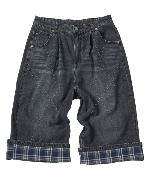 TRAVEL(トラベル)の「モアライニングバミューダデニムショーツブラック(その他パンツ・レディース・その他・SMALL/MEDIUM/LARGE)」の2枚目の写真