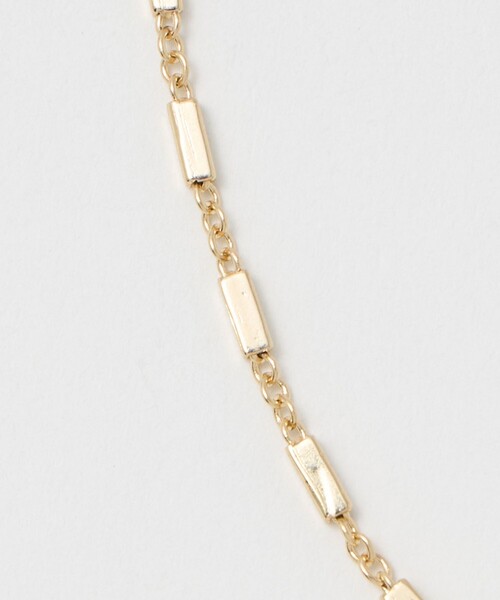 BEAUTY&YOUTH UNITED ARROWS（ビューティーアンドユースユナイテッドアローズ）の「ユニーク ボックスチェーン ネックレス（ネックレス・レディース・シルバー/ゴールド・FREE）」の6枚目の写真
