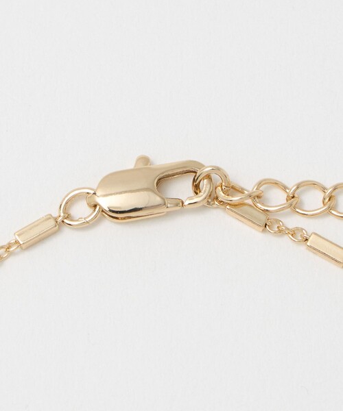 BEAUTY&YOUTH UNITED ARROWS（ビューティーアンドユースユナイテッドアローズ）の「ユニーク ボックスチェーン ネックレス（ネックレス・レディース・シルバー/ゴールド・FREE）」の7枚目の写真