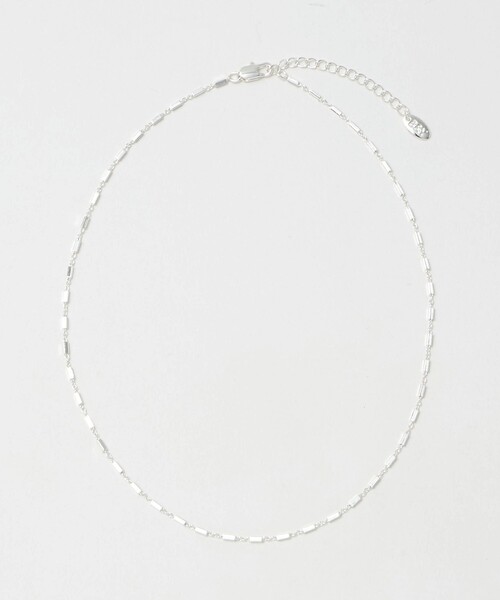 BEAUTY&YOUTH UNITED ARROWS（ビューティーアンドユースユナイテッドアローズ）の「ユニーク ボックスチェーン ネックレス（ネックレス・レディース・シルバー/ゴールド・FREE）」の10枚目の写真