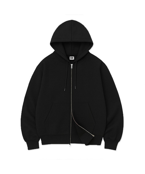 [Unisex] BASIC LINE oversize 2‑WAY zip‑up (4 цвета)