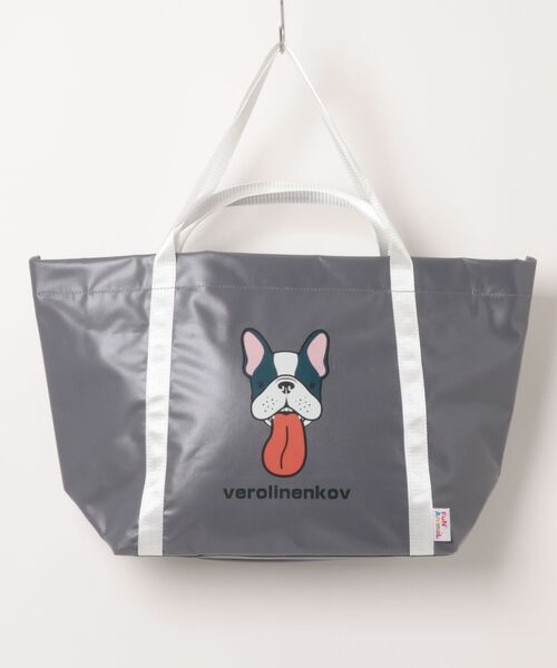DAY OUT(デイアウト)の「FuN THE AnimaLs / FTA-ParK TOTE(トートバッグ・レディース・イエロー/ホワイト/ブルー/グレー/オレンジ・FREE)」の2枚目の写真