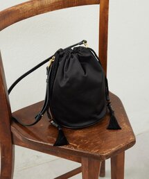 GALLARDAGALANTE | 【2.718】タッセルドローストリングバッグ(トートバッグ)