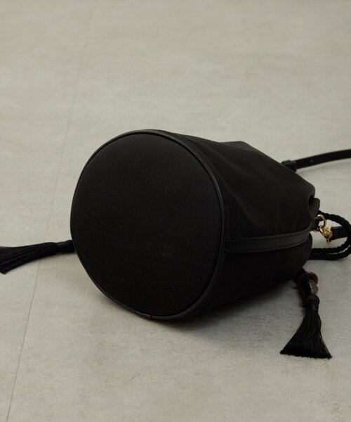 GALLARDAGALANTE（ガリャルダガランテ）の「【2.718】タッセルドローストリングバッグ（トートバッグ・レディース・ブラック系その他2・FREE）」の4枚目の写真