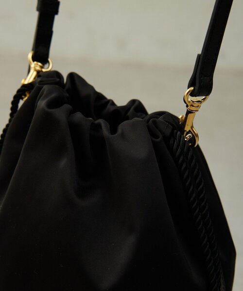 GALLARDAGALANTE（ガリャルダガランテ）の「【2.718】タッセルドローストリングバッグ（トートバッグ・レディース・ブラック系その他2・FREE）」の7枚目の写真