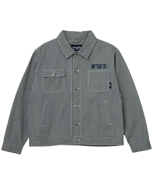 TOY MACHINE(トイ マシーン)の「TM RITUAL SECT DENIM JACKET(デニムジャケット・メンズ・ブラック/その他1・M/L/XL)」の6枚目の写真