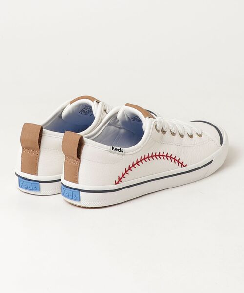 Keds(ケッズ)の「Keds ケッズ クルーズ レザー オフホワイト(スニーカー・レディース・オフホワイト・23.0cm/24.0cm/24.5cm/25.0cm/22.5cm/23.5cm)」の8枚目の写真