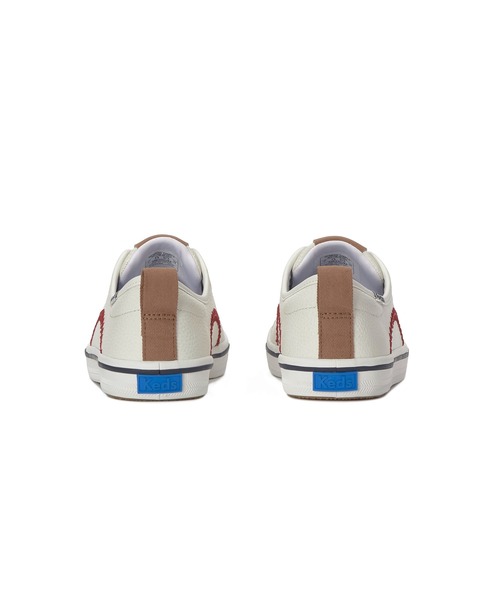 Keds(ケッズ)の「Keds ケッズ クルーズ レザー オフホワイト(スニーカー・レディース・オフホワイト・23.0cm/24.0cm/24.5cm/25.0cm/22.5cm/23.5cm)」の4枚目の写真