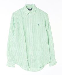 POLO RALPH LAUREN | クラシック フィット ストライプド リネン シャツ(シャツ/ブラウス)