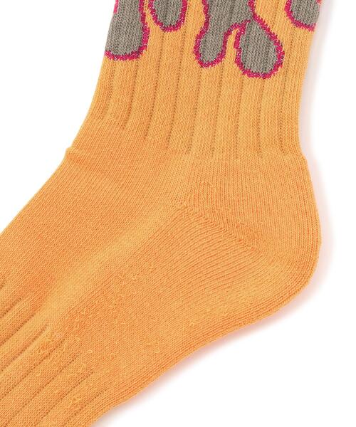 ROYAL FLASH（ロイヤルフラッシュ）の「ROSTER SOX/ロスターソックス/FIRE SOX（ソックス/靴下・メンズ・ブルー/ブラウン/オレンジ・2）」の5枚目の写真