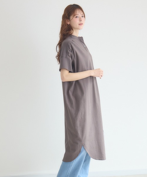 KATHARINE ROSS（キャサリンロス）の「【KATHARINE ROSS】ニットドッキングドルマンワンピース（ワンピース・レディース・ブラック/チャコールグレー・FREE）」の11枚目の写真