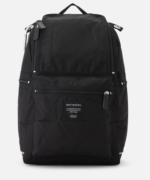 marimekko（マリメッコ）の「【ノベルティ付】Roadie / BUDDY　backpack（バックパック/リュック・レディース・ブラック・FREE）」の4枚目の写真