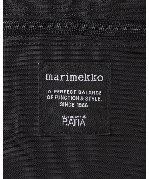 marimekko（マリメッコ）の「【ノベルティ付】Roadie / BUDDY　backpack（バックパック/リュック・レディース・ブラック・FREE）」の10枚目の写真