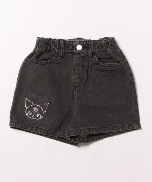 minimal（ミニマル）の「【サンリオ】デニムショートパンツ（その他パンツ・キッズ・イエロー/レッド/サックスブルー/ブラック・120cm/130cm/140cm/110cm）」の2枚目の写真