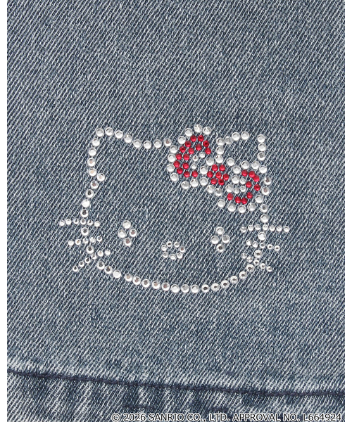 minimal(ミニマル)の「【人気商品再入荷】【サンリオキャラクターズ】デニムショートパンツ(その他パンツ・キッズ・イエロー/レッド/サックスブルー/ブラック・120cm/130cm/140cm/110cm)」の19枚目の写真