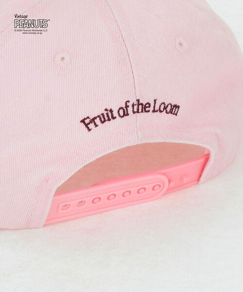 PEANUTS(ピーナッツ)の「【別注】<FRUIT OF THE LOOM × PEANUTS>キャップ / キッズ(キャップ・キッズ・グレー系/ライトピンク/ベージュ・FREE(54-56cm))」の11枚目の写真
