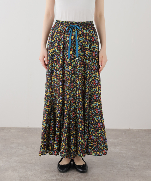 IENA LA BOUCLE（イエナラブークル）の「IENA LA BOUCLE Flower プリントスカート（スカート・レディース・ブラック系その他・36/38）」の13枚目の写真