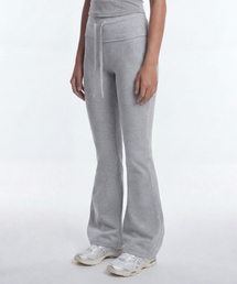 HDEX（エイチデックス）の「ソフィリラックスブーツカットレギンス（メランジェグレー）（レギンス/スパッツ）」