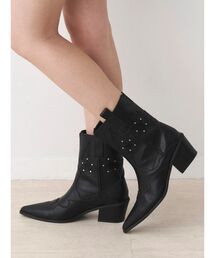 CALNAMUR | ショートウエスタンブーツ(ブーツ)